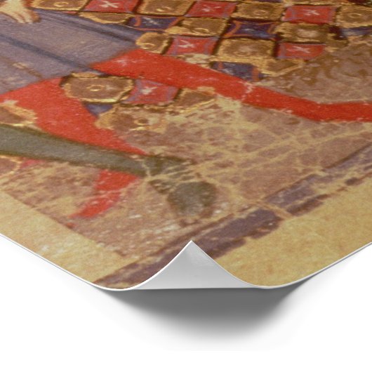 Merlin tutoring Arthur Poster (Ecke)