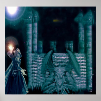 Merlin und der Drache Poster