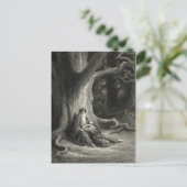 Merlin und Vivien Postkarte (Stehend Vorderseite)