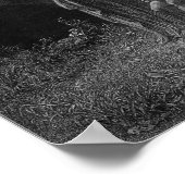 Merlin unterrichtet junge Arthur Poster (Ecke)