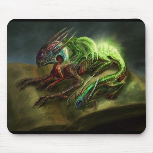 MERLIN Vertrautes Mousepad (Vorne)