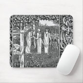Merlin von Aubrey Beardsley - HD Mousepad (Mit Mouse)