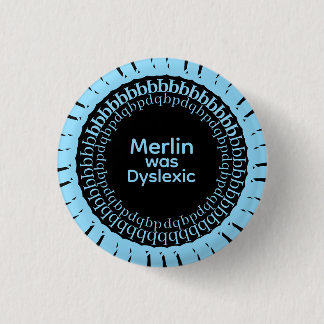 Merlin War Dyslexiker Button