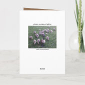 Merlins View Story Grußkarte Karte (Rückseite)