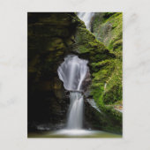 'Merlin's Well', St. Nectan's Glen, Cornwall Postkarte (Vorderseite)