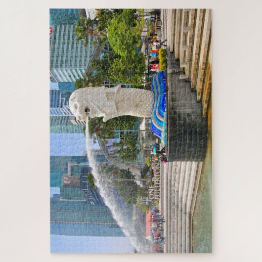 Merlion-Brunnen, Singapur Puzzle (Vertikal)
