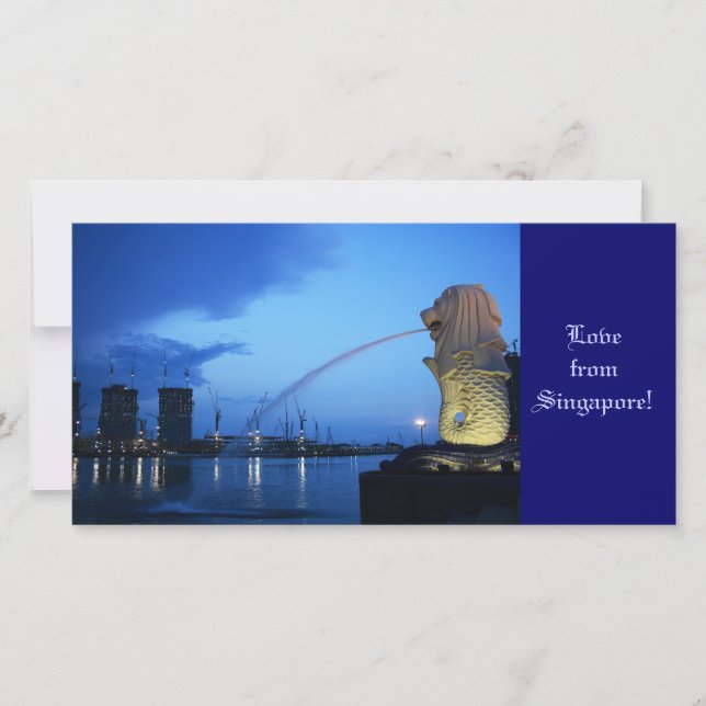 Merlion, Liebe aus Singapur! (Vorderseite)