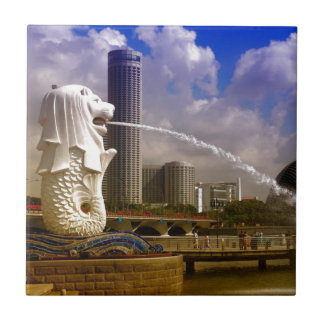 Merlion, Singapur Fliese