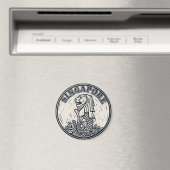 Merlion Singapur Magnet (In Situ (Geschirrspüler))