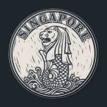 Merlion Singapur Magnet<br><div class="desc">Singapur, eine pulsierende Inselnation und Stadt-Staat, ist eine faszinierende Mischung aus Kultur, Küche und architektonischen Wundern. Von seinen bescheidenen Anfängen als Handelsplatz hat sich das Land zu einem globalen Drehkreuz für Handel, Innovation und Tourismus gewandelt. Hochwertige Wolkenkratzer teilen sich die Skyline mit traditionellen Tempeln und üppigen Grünflächen, was das Engagement...</div>