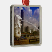 Merlion, Singapur Ornament Aus Metall (Rechts)
