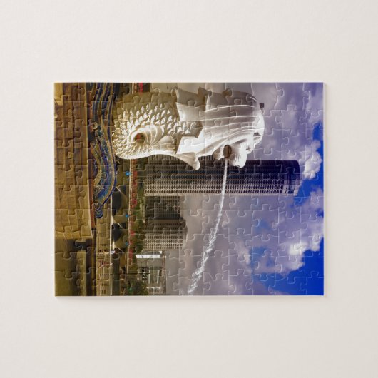 Merlion, Singapur Puzzle (Horizontal)
