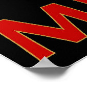 Merlot Maid mit Trauben Poster (Ecke)