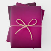Merlot Red Color Pallet Design Geschenkpapier Set (Beispiel)