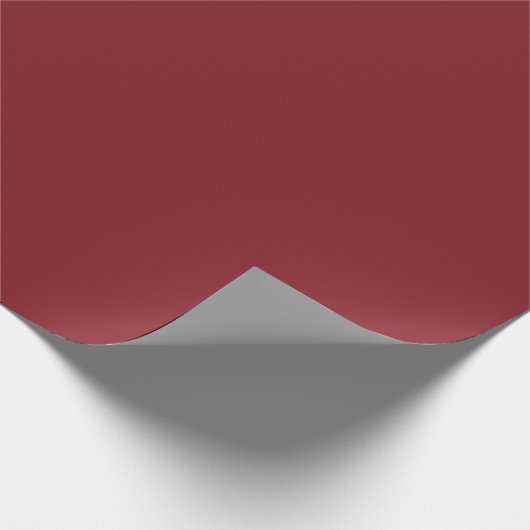 Merlot Red Geschenkpapier (Ecke)