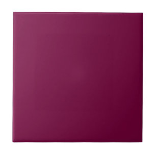 Merlot Solid Color   Classic   elegant Fliese
