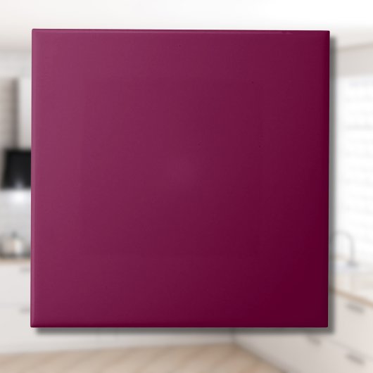 Merlot Solid Color | Classic | elegant Fliese