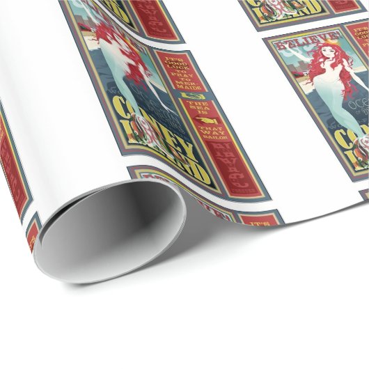 Mermaian Geschenkpapier (Rolleneckpunkt)