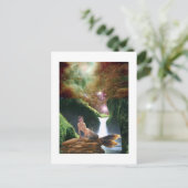 Mermaid2 Postkarte (Stehend Vorderseite)