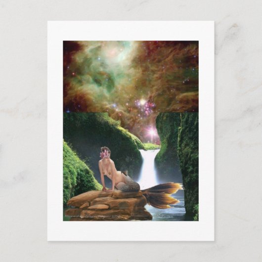 Mermaid2 Postkarte (Vorderseite)