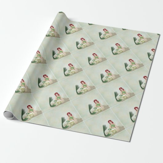 Mermaid-1301877 Geschenkpapier (Ungerollt)