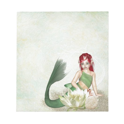 Mermaid-1301877 Notizblock (Vorderseite)