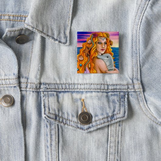 Mermaid 13 Button (Beispiel)