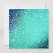 Mermaid 1. Geburtstag Einladung (Rückseite)