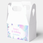 Mermaid 1. Geburtstags-Girl-Party Geschenkschachtel (Geöffnet)