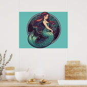 MERMAID #1 POSTER (Küche)