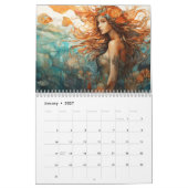 Mermaid 2025 Monatskalender Kalender (Jan 2027)
