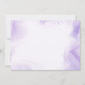 Mermaid 2. Geburtstag Splish Splash Party Foto Einladung (Rückseite)