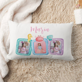 Mermaid 3 Foto Collage Kid Lendenkissen