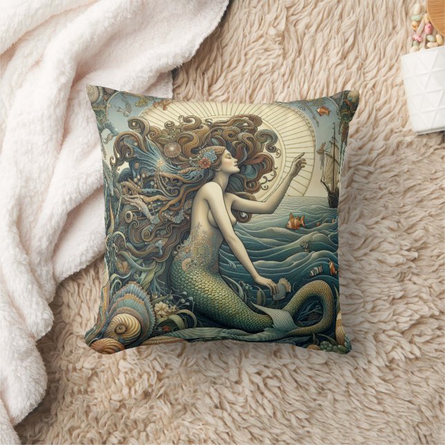 Mermaid 3 kissen (Decke)