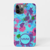 Mermaid Abstrakt Spritzer Case-Mate iPhone Hülle (Rückseite)