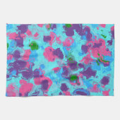 Mermaid Abstrakt Spritzer Geschirrtuch (Horizontal)