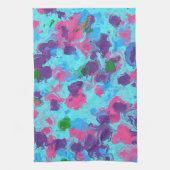 Mermaid Abstrakt Spritzer Geschirrtuch (Vertikal)