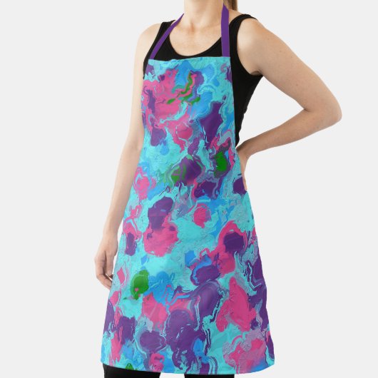 Mermaid Abstrakt Spritzer Schürze (InSitu)