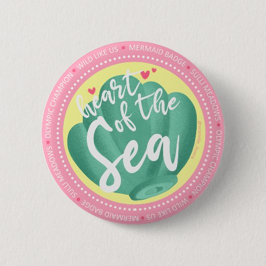 Mermaid Abzeichen - AC Button (Vorderseite)