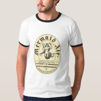 Mermaid Ale Vintage-Bieretikett-Shirt T-Shirt