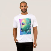 Mermaid Alien Science Fiction T - Shirt (Vorne ganz)
