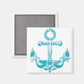 MERMAID ANCHOR MAGNET (Vorderseite/Rückseite)