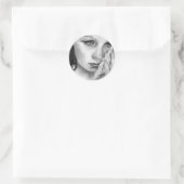 Mermaid Aquamarine Tides Sticker (Tasche)