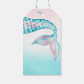 Mermaid Aqucolor Birthday favorit Geschenkanhänger (Rückseite)