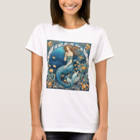 Mermaid Art Nouveau Aqua Ticino