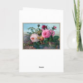 Mermaid Artwork Grußkarte Karte (Rückseite)