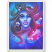 Mermaid Aufkleber (Vorderseite)