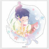 Mermaid Aufkleber (Blatt)