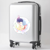 Mermaid Aufkleber (Koffer)