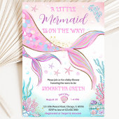 Mermaid Baby Dusche Einladung